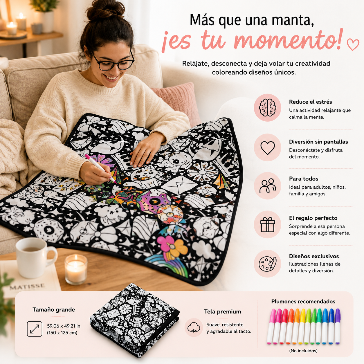 Manta para Colorear